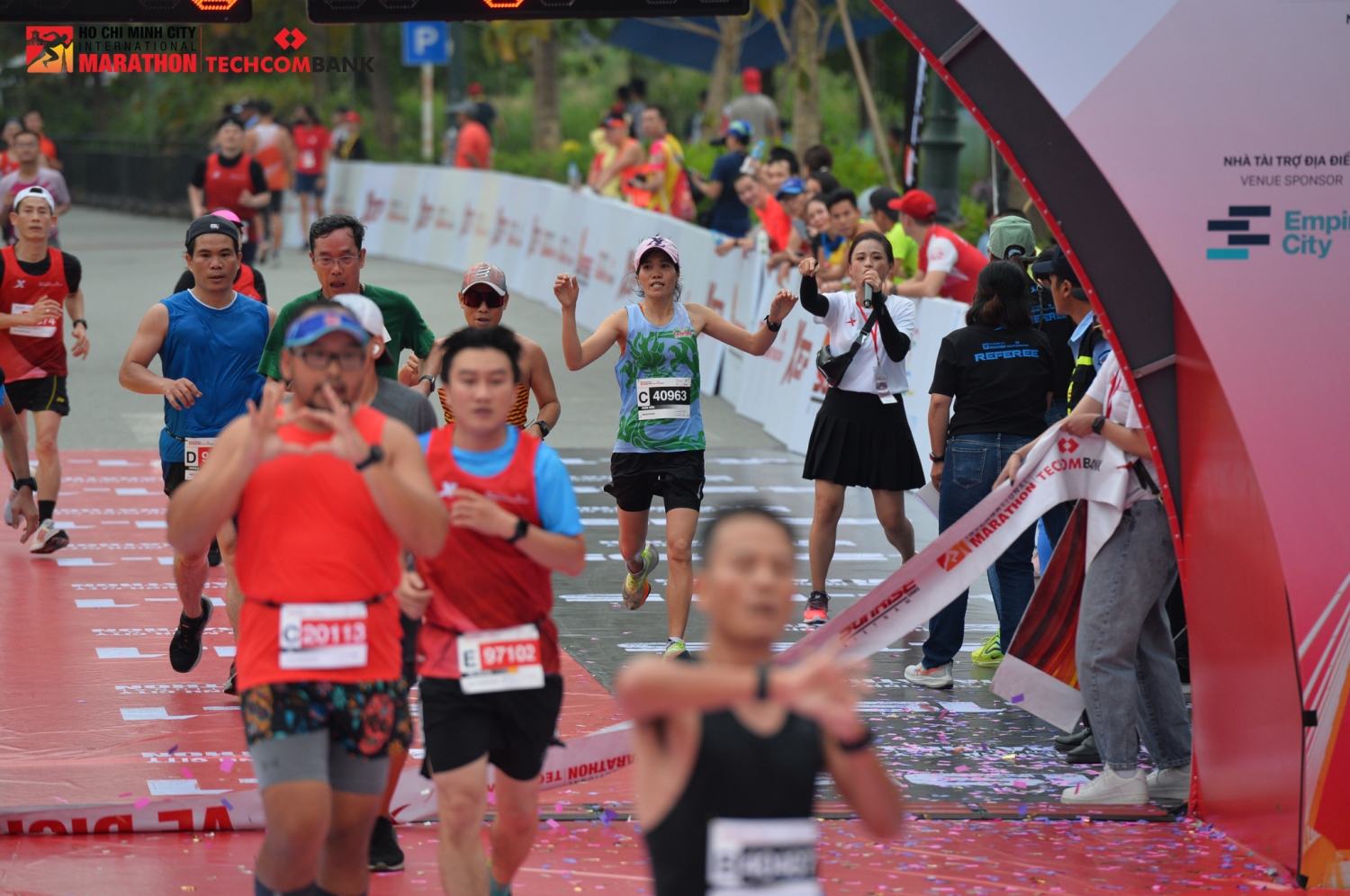 Gần 12.000 VĐV tham gia Giải Marathon Quốc tế TP HCM Techcombank mùa thứ 5