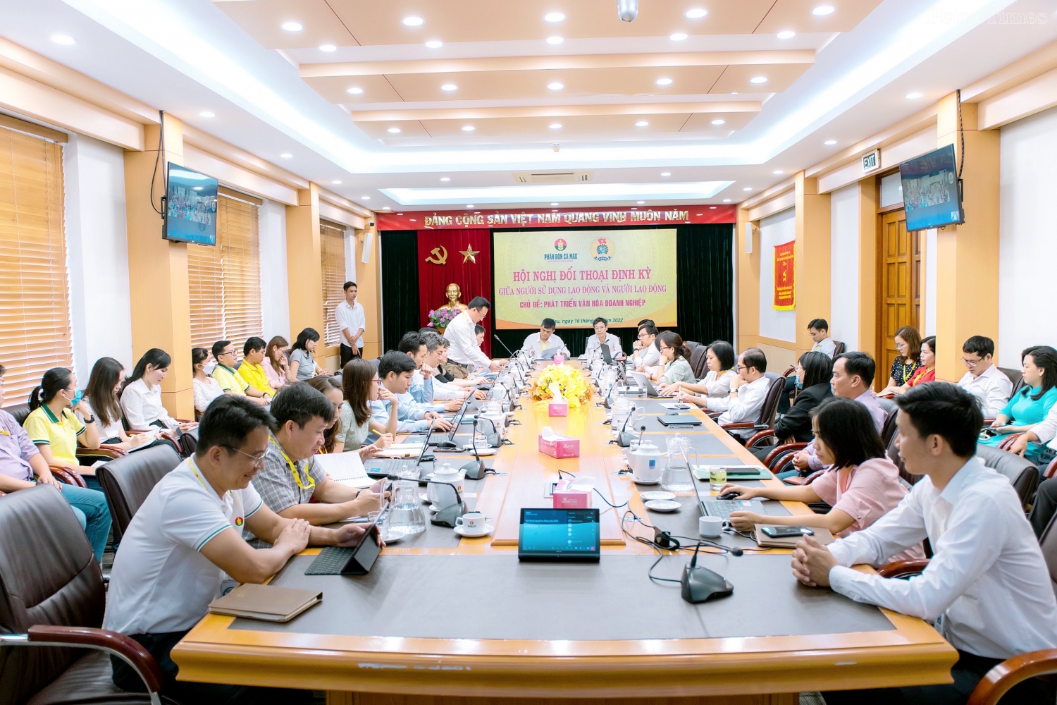PVCFC đối thoại định kỳ với người lao động: Kiến tạo văn hoá, viết tiếp thành công