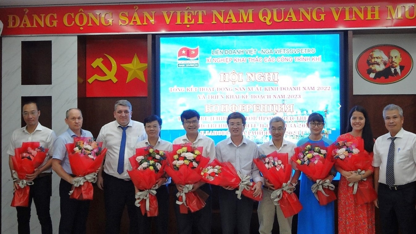 Xí nghiệp Khí Vietsovpetro đạt trên 120% kế hoạch khí cấp về bờ năm 2022