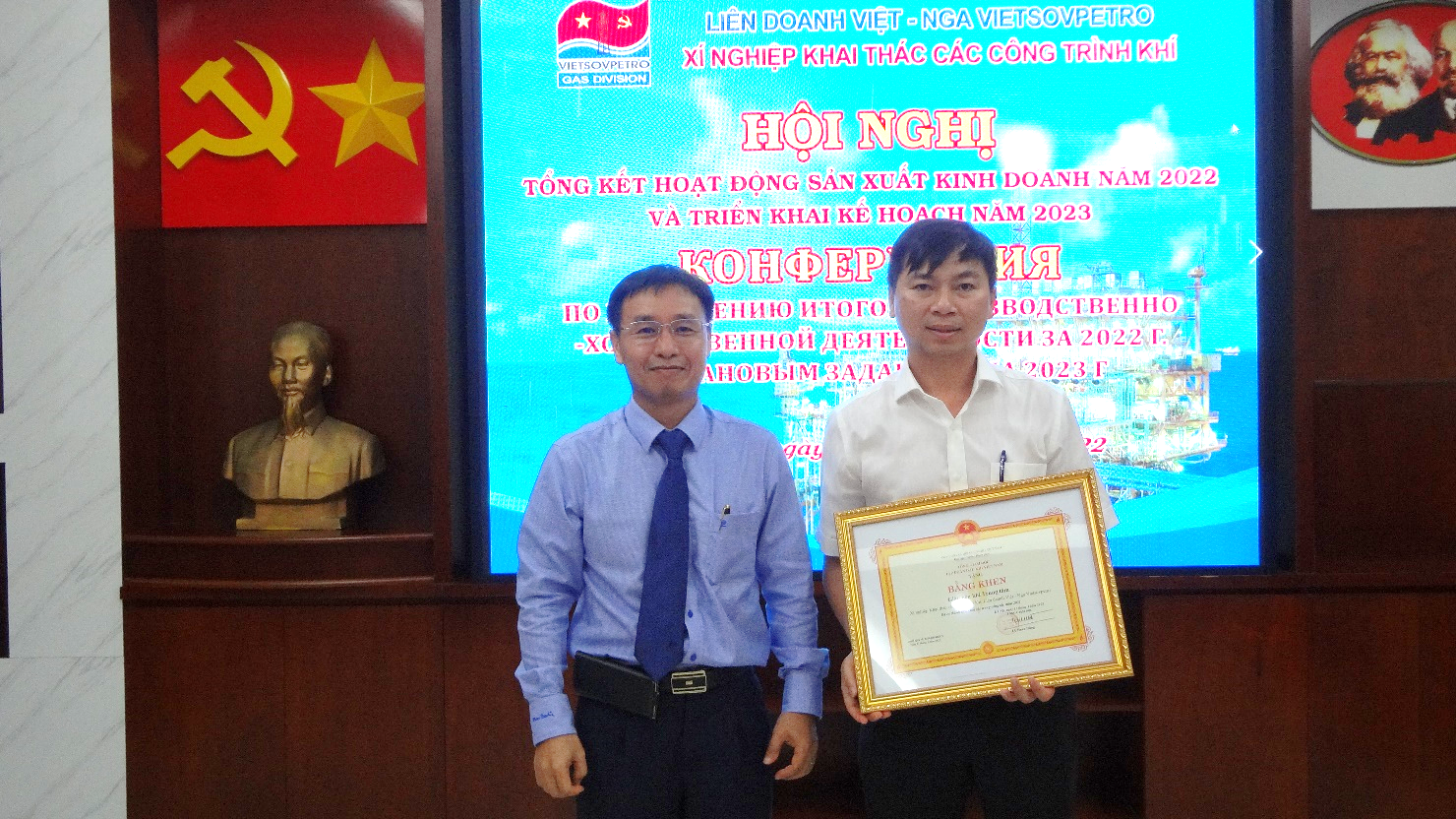 Xí nghiệp Khí Vietsovpetro đạt trên 120% kế hoạch khí cấp về bờ năm 2022