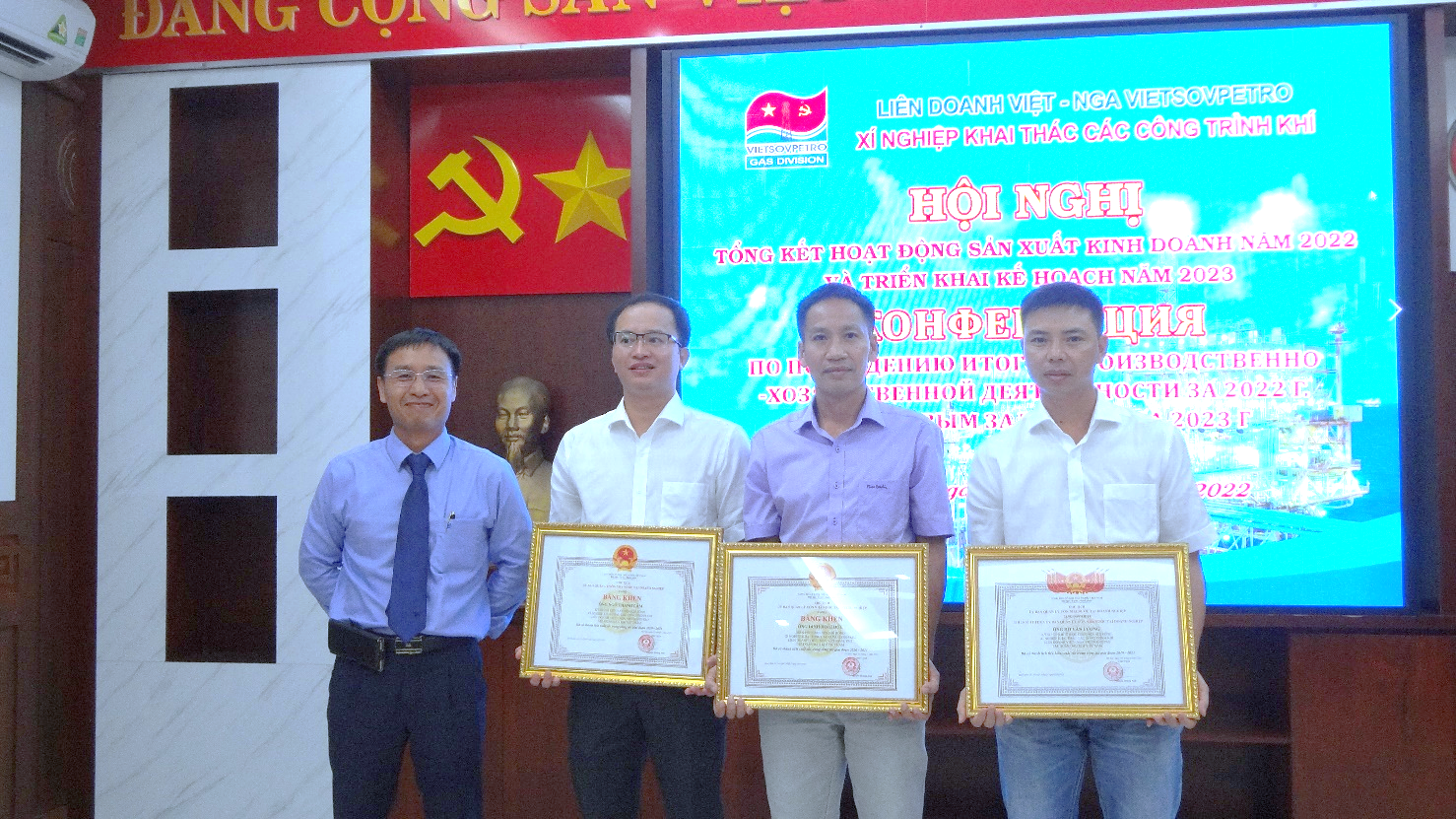 Xí nghiệp Khí Vietsovpetro đạt trên 120% kế hoạch khí cấp về bờ năm 2022