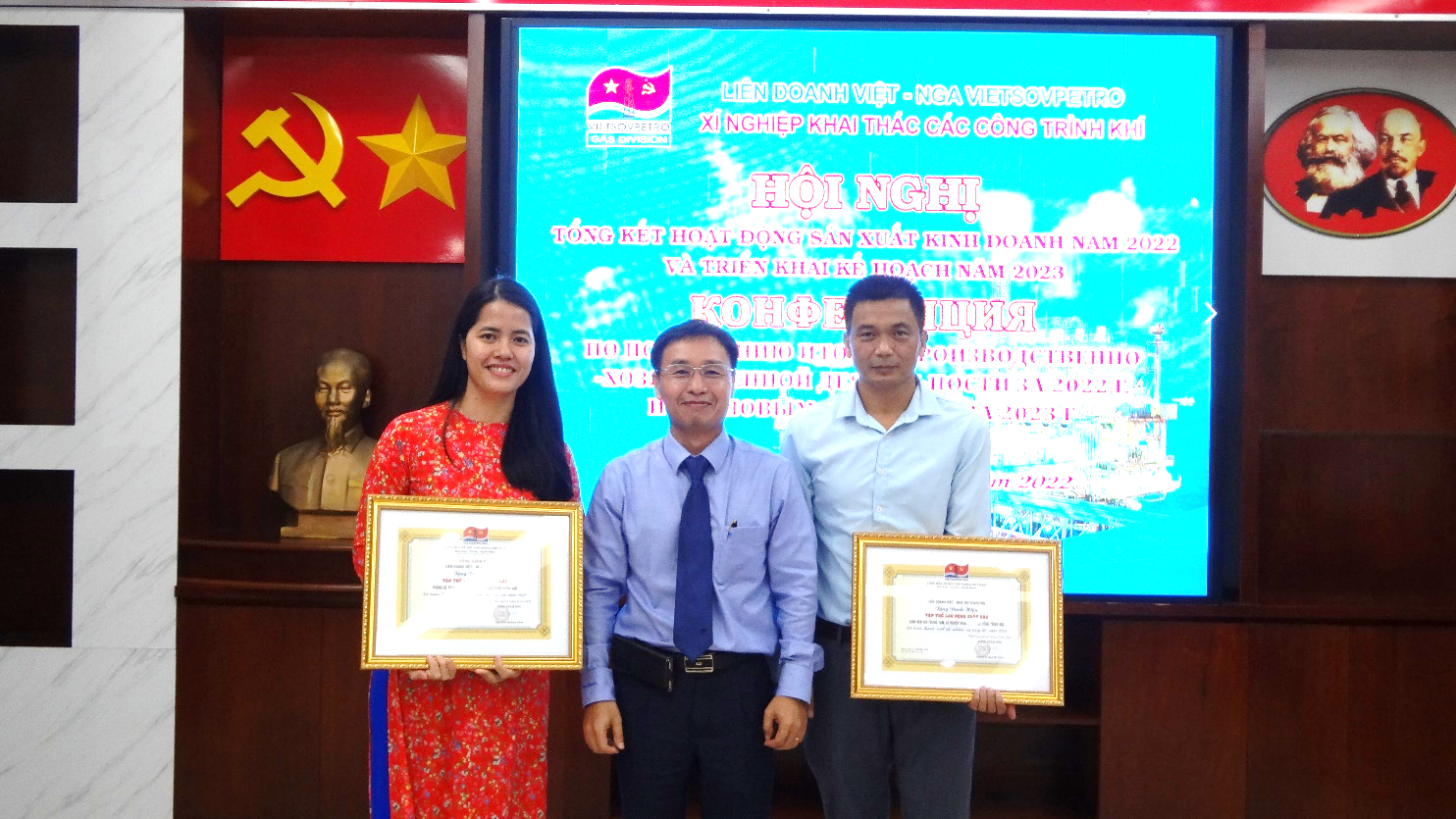 Xí nghiệp Khí Vietsovpetro đạt trên 120% kế hoạch khí cấp về bờ năm 2022