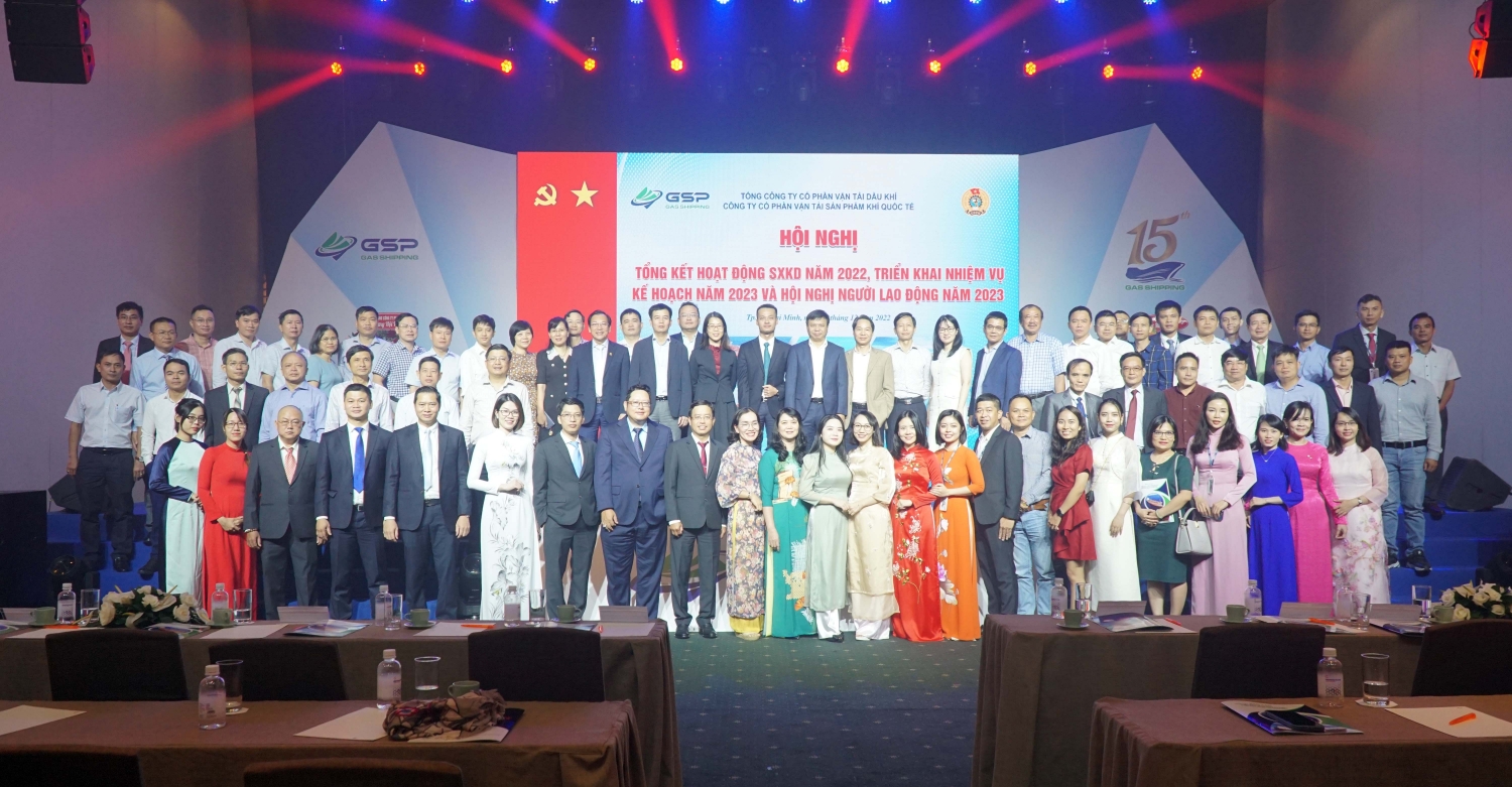 Hội nghị thành công tốt đẹp, ghi dấu năm 2022 và chặng đường 15 năm hình thành và phát triển của Gas Shipping với những dấu ấn đáng tự hào Hội nghị thành công tốt đẹp, ghi dấu năm 2022 và chặng đường 15 năm hình thành và phát triển của Gas Shipping với những dấu ấn đáng tự hào