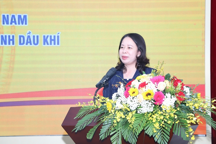 Phó Chủ tịch nước Võ Thị Ánh Xuân thăm, làm việc với Vietsovpetro và động viên CBCNV Dầu khí