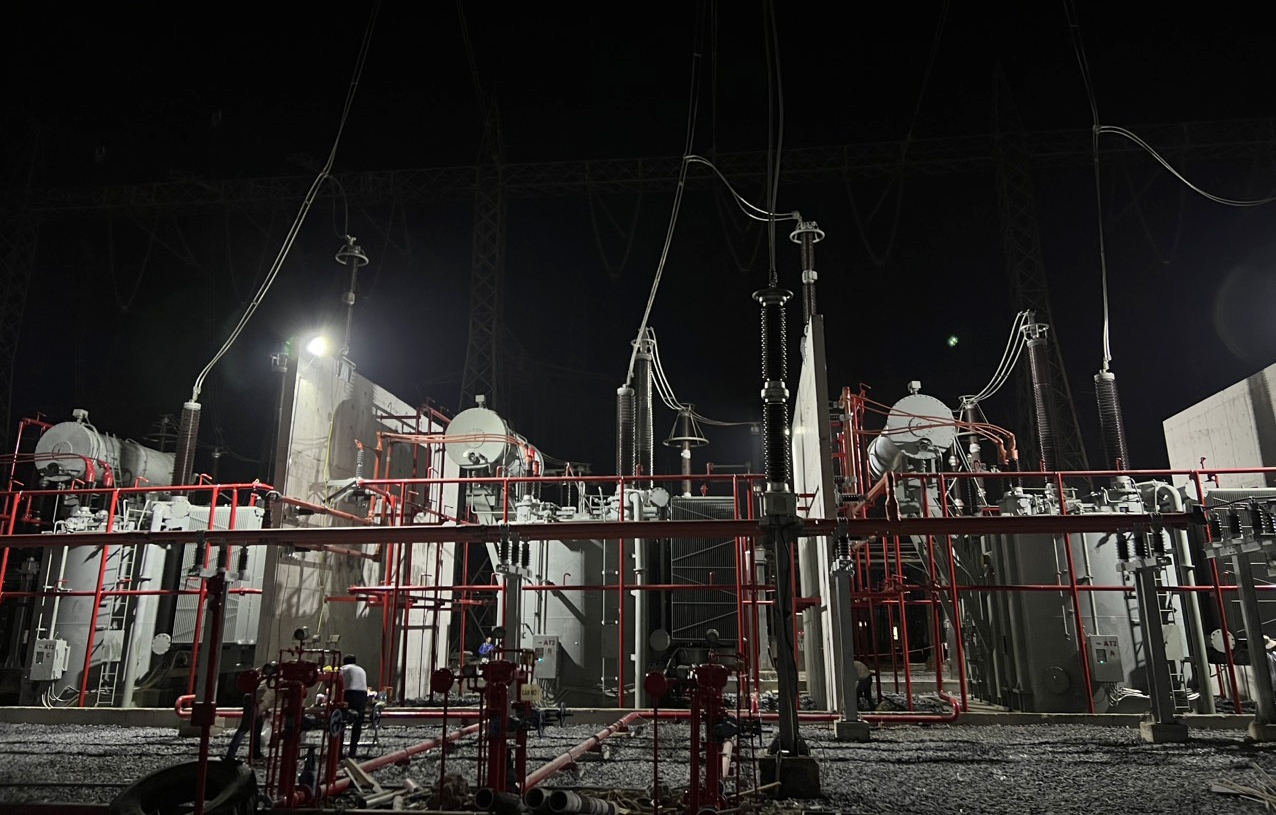 Trạm biến áp 500kV Sông Mây được nâng công suất lên 2.000MVA