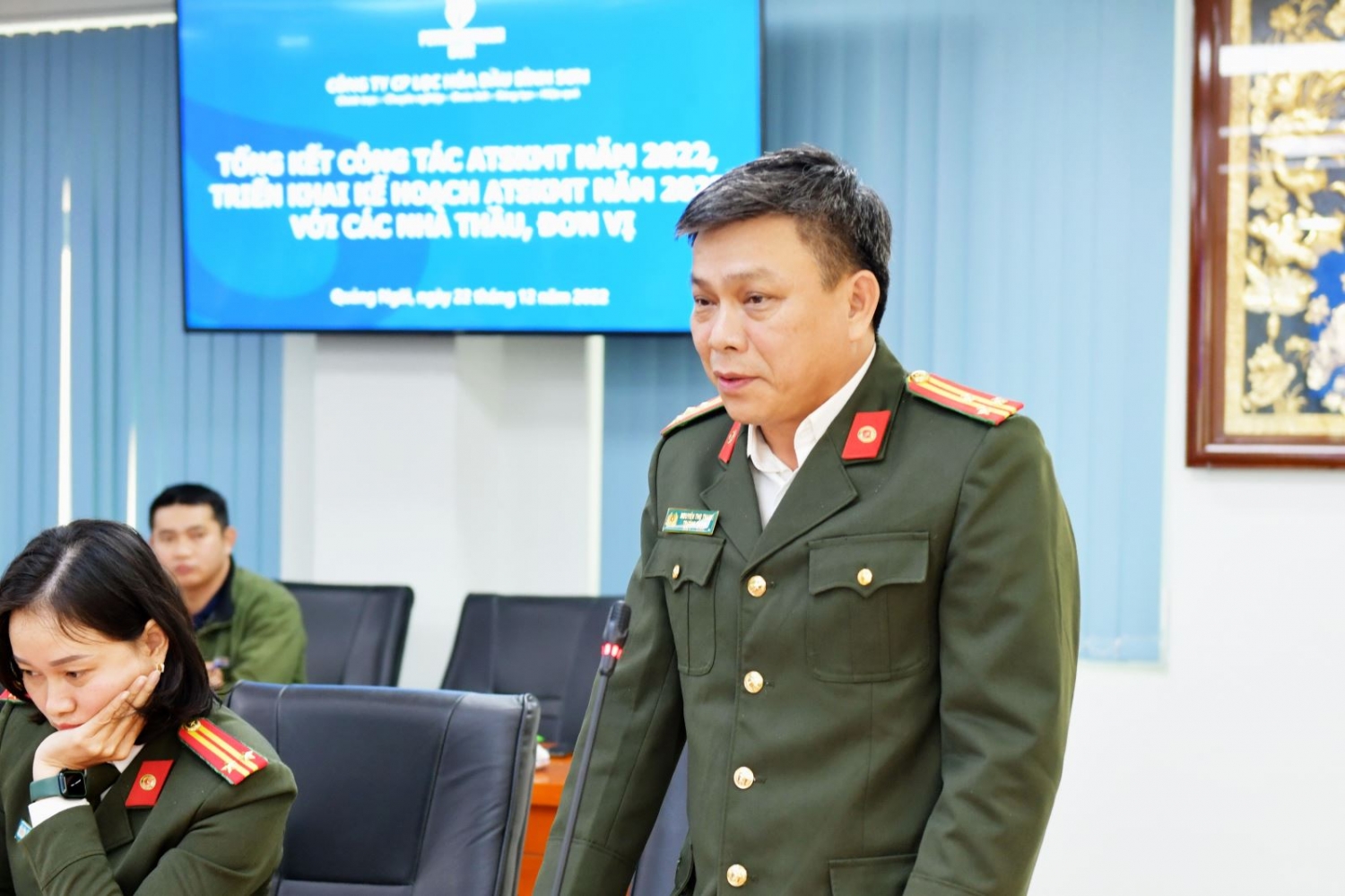 ATSKMT là nhiệm vụ hàng đầu trong quá trình vận hành NMLD Dung Quất