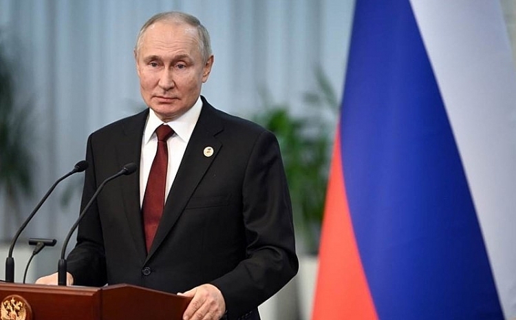 Tổng thống Nga Vladimir Putin.