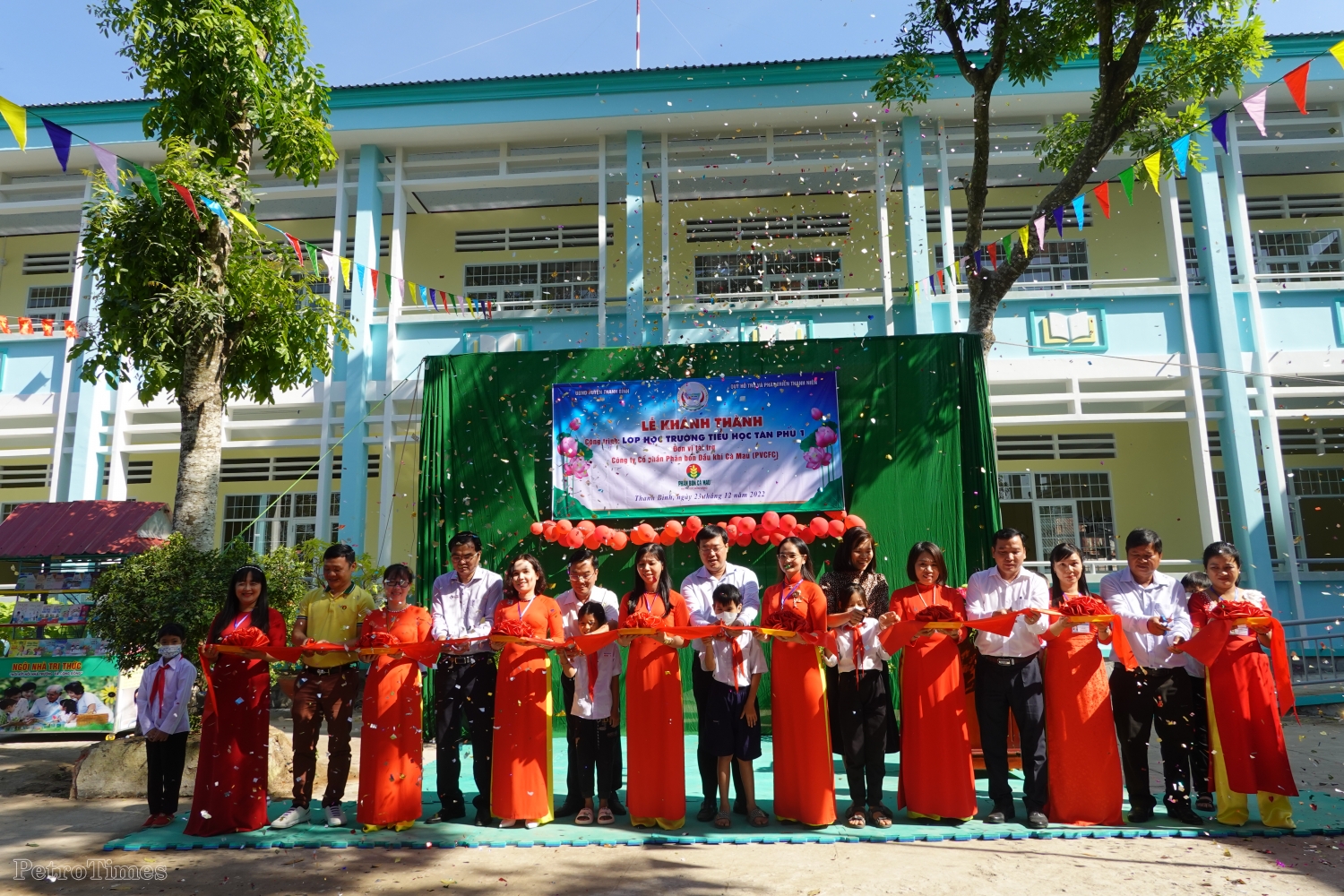 Phân bón Cà Mau khánh thành thêm 06 phòng học mới tại Đồng Tháp