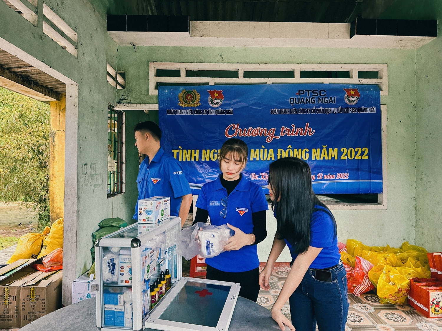 Tuổi trẻ PTSC Quảng Ngãi và chương trình “Tình nguyện mùa đông năm 2022”