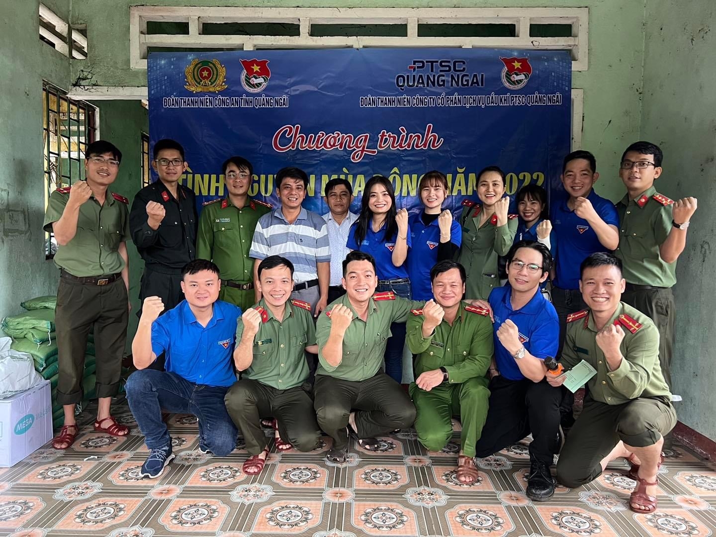 Tuổi trẻ PTSC Quảng Ngãi và chương trình “Tình nguyện mùa đông năm 2022”
