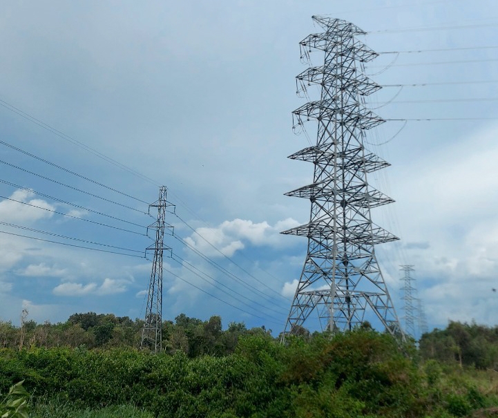 Hoàn thành hạng mục đấu nối 220kV số 1 Trạm biến áp 500kV Đức Hòa và đấu nối