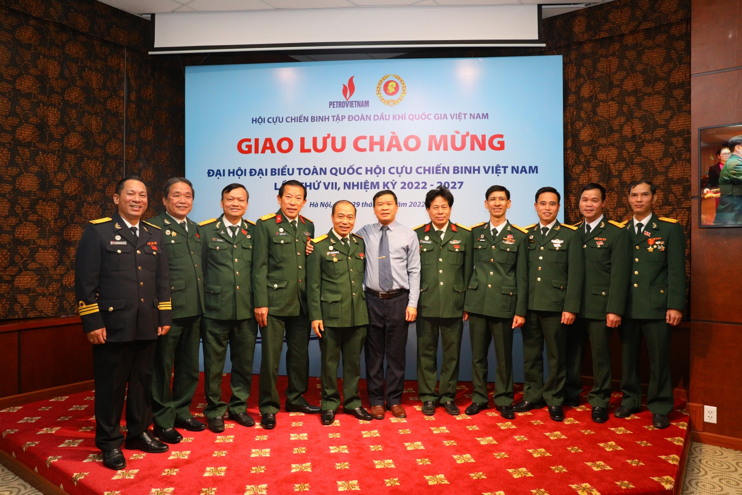 Giao lưu gặp mặt chào mừng Đại hội CCB Việt Nam nhiệm kỳ 2022-2027