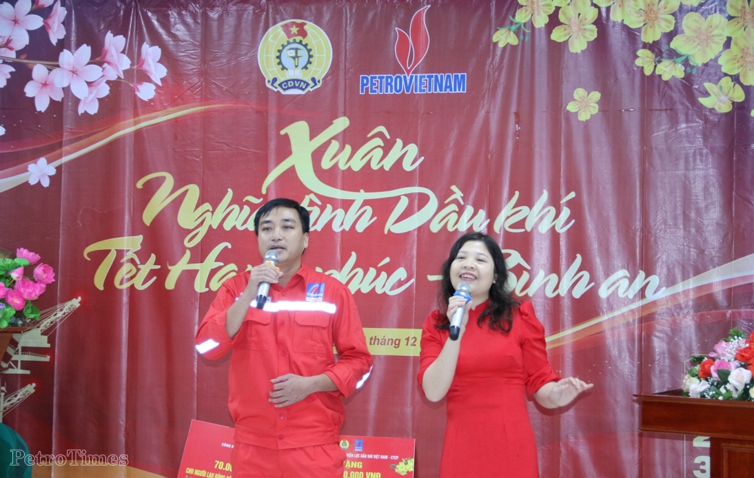 Ấm áp “Xuân nghĩa tình Dầu khí - Tết hạnh phúc, bình an