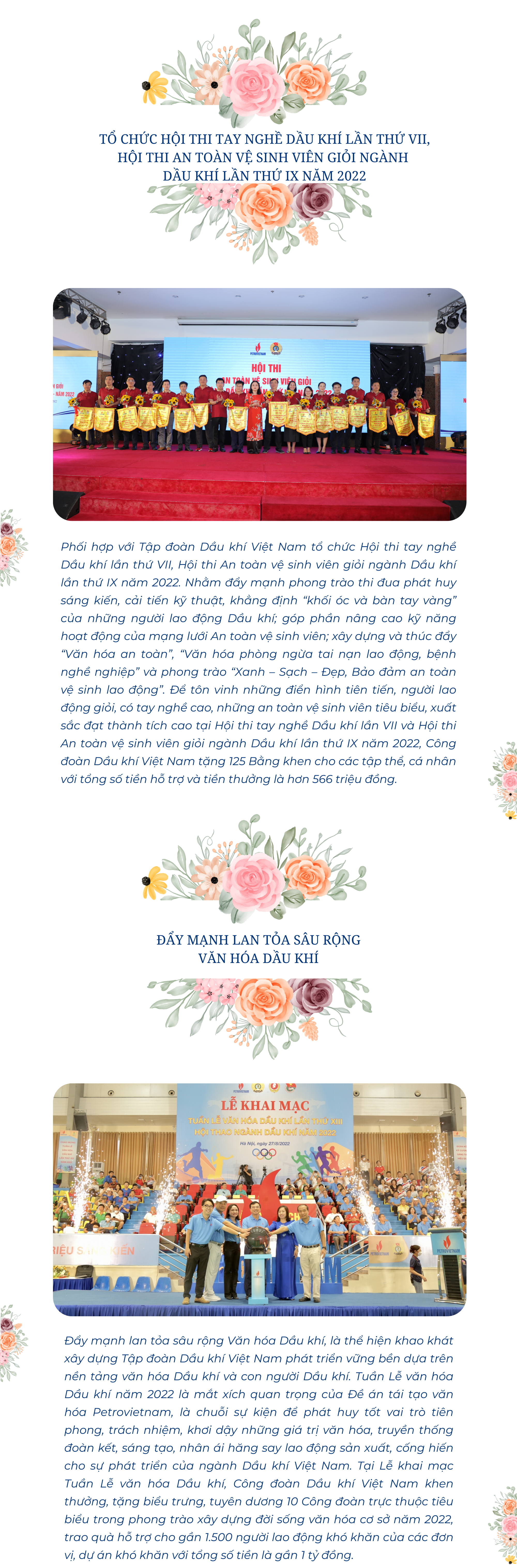 [E-Magazine] Công đoàn Dầu khí Việt Nam: Những dấu ấn nổi bật năm 2022
