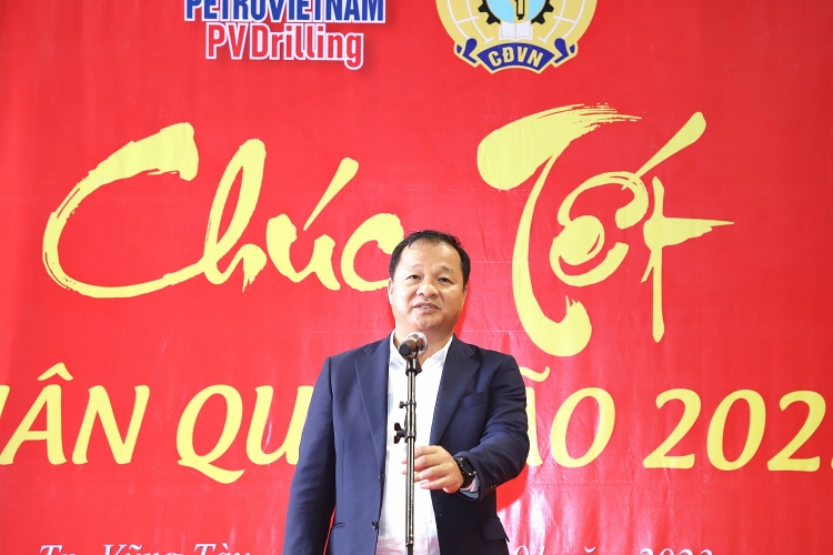 Công đoàn PV Drilling tổ chức chúc Tết người lao động “Xuân nghĩa tình Dầu khí - Tết hạnh phúc, bình an”
