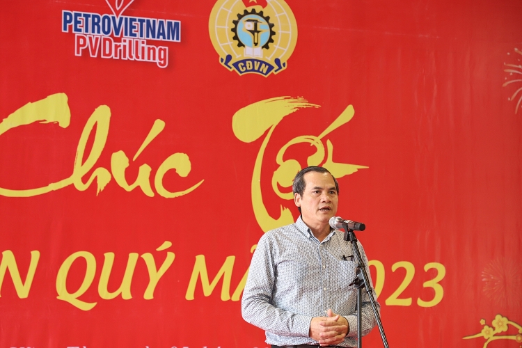 PV Drilling tổ chức chúc tết cho người lao động với chủ đề “Xuân nghĩa tình Dầu khí – Tết Hạnh phúc, Bình an”
