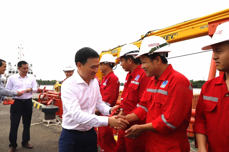 CĐ DKVN, Công đoàn PV Drilling thăm chúc tết Cảnh sát biển Vùng 3 và Trung tâm NASOS