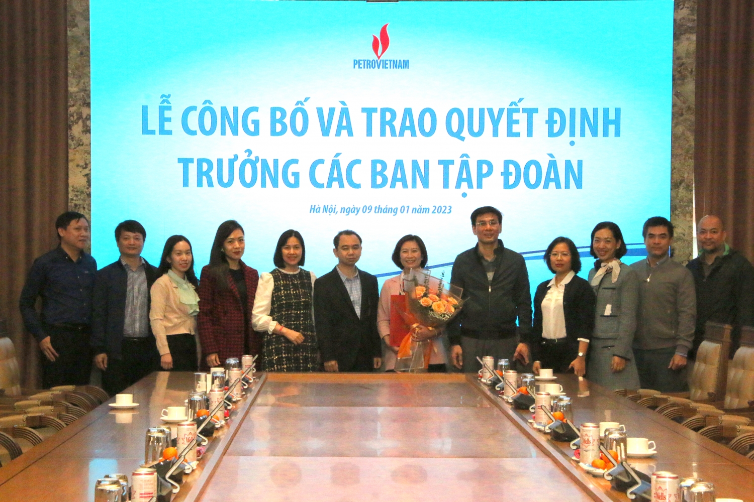 Petrovietnam công bố và trao quyết định bổ nhiệm Trưởng các Ban chuyên môn