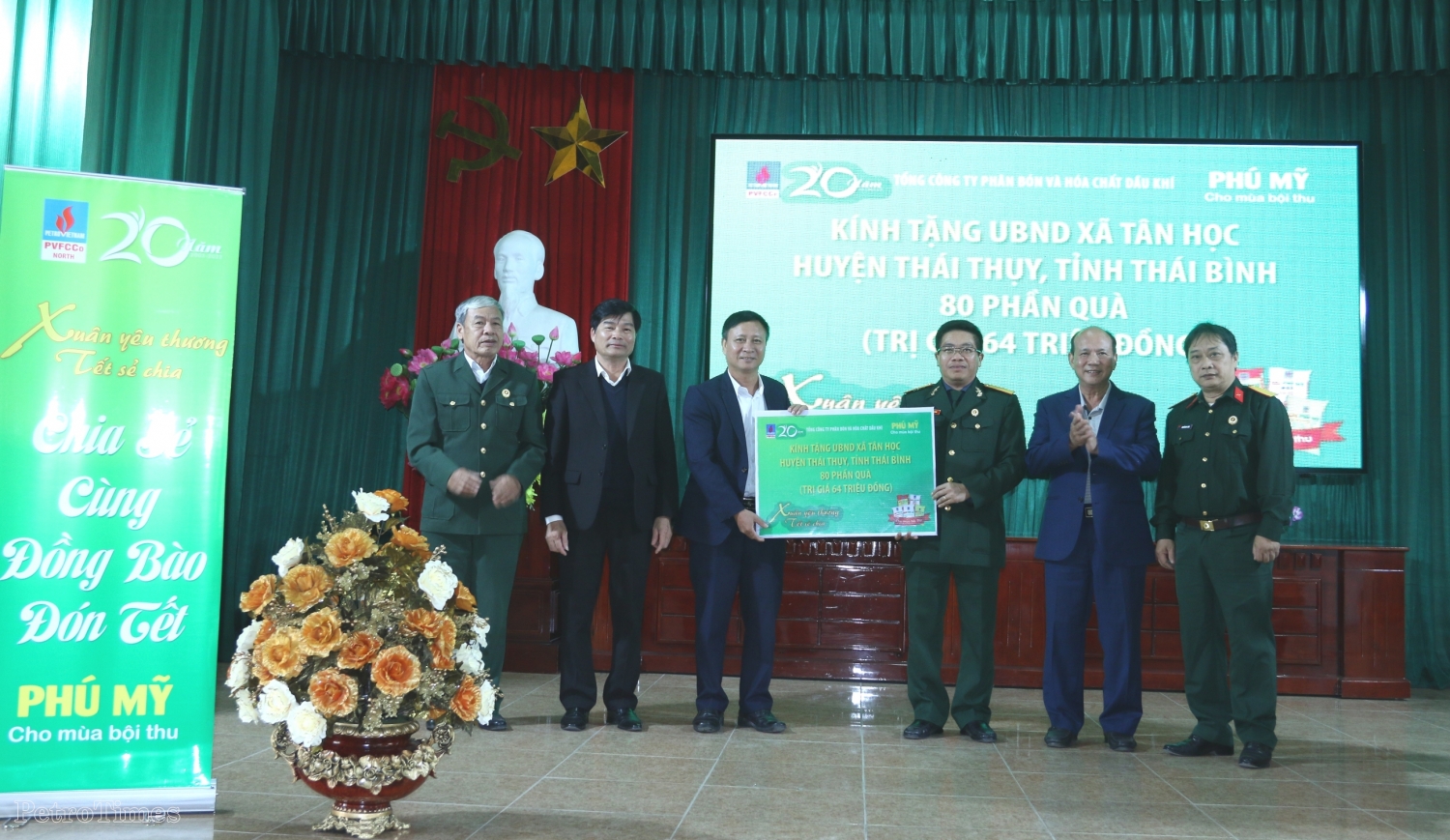 Hội Cựu chiến binh PVFCCo tổ chức chương trình “Xuân yêu thương - Tết sẻ chia” tại Nam Định, Thái Bình