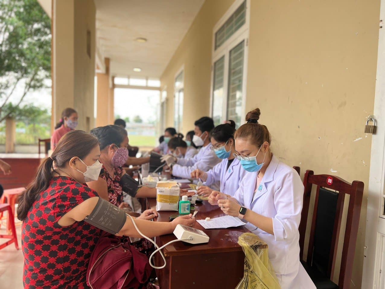PTSC trao tặng 2 phòng khám tại Trạm y tế xã Trường Tây, Hòa Thành, Tây Ninh
