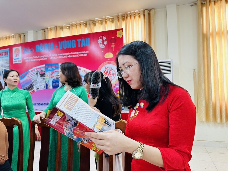 Tạp chí Năng lượng Mới tham gia Hội Báo Xuân tỉnh Bà Rịa - Vũng Tàu