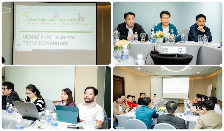 PVU: Sôi nổi và gắn kết cùng chương trình Team building Xuân Quý Mão 2023 “Cơ hội mới - Thách thức mới - Mục tiêu và Hành động