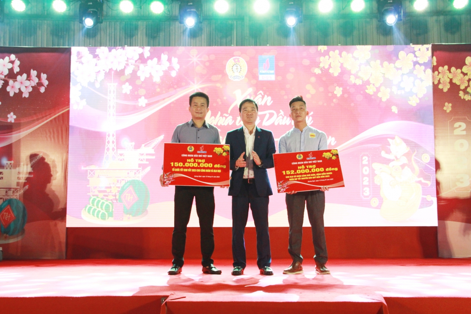 Chương trình “Xuân nghĩa tình Dầu khí - Tết hạnh phúc bình an” tại DQS