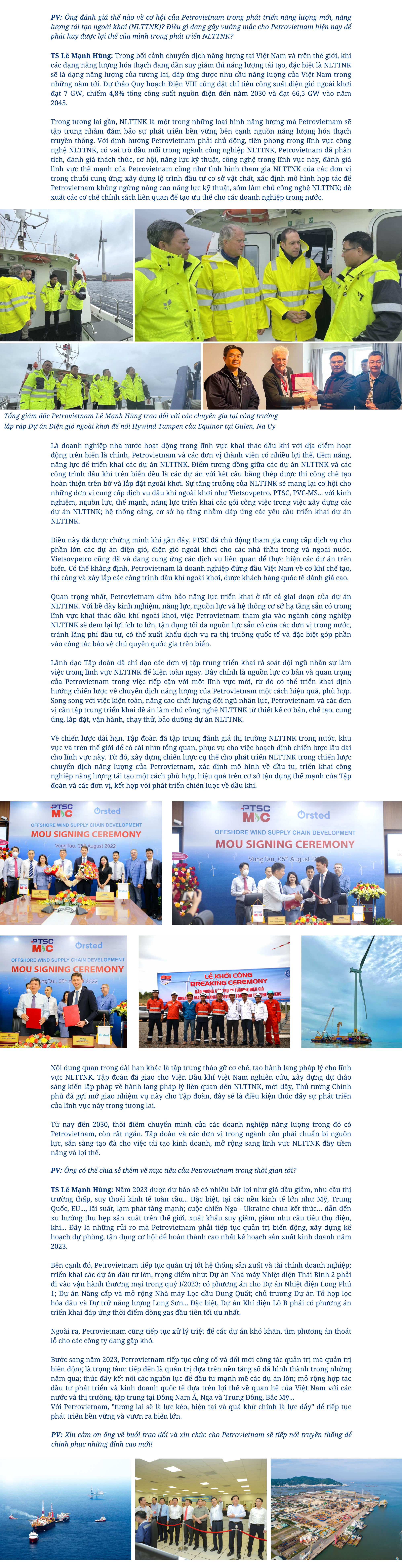 [E-Magazine] Petrovietnam: Khát vọng chinh phục đỉnh cao mới