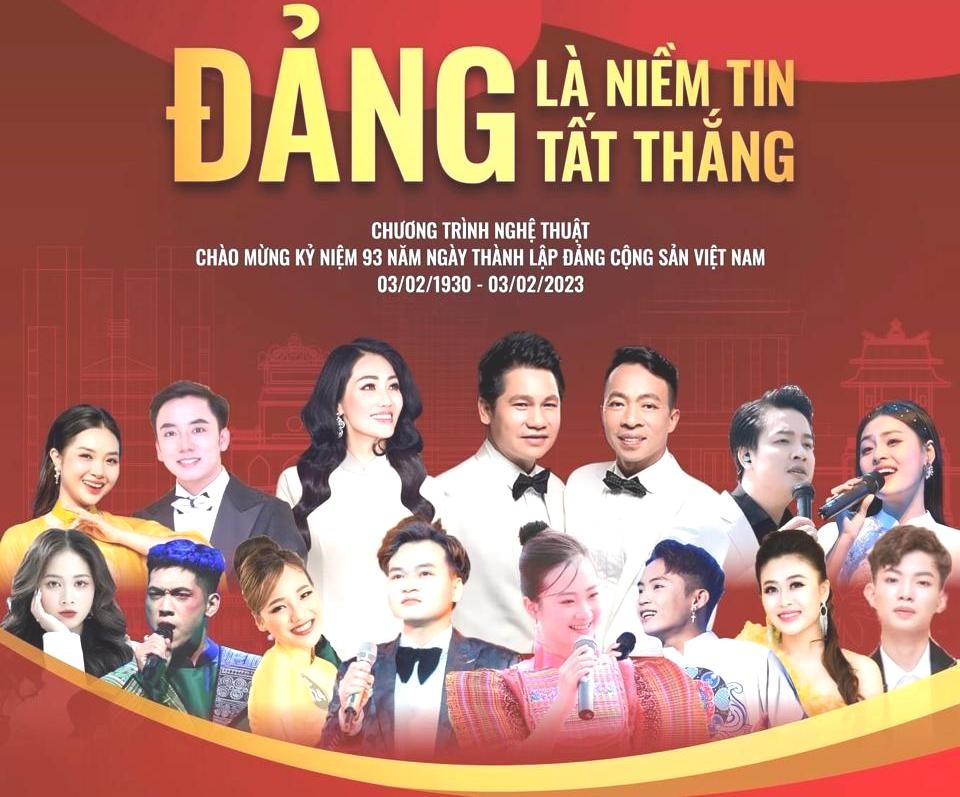 Chương trình nghệ thuật ''Đảng là niềm tin tất thắng''