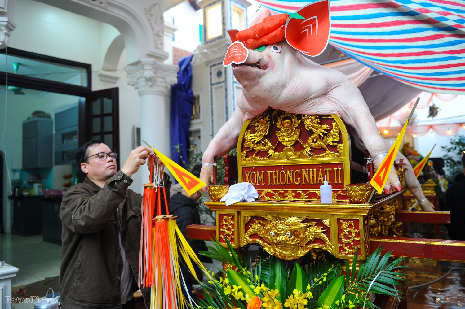 Đặc sắc lễ hội rước 17 “ông lợn” tại làng La Phù