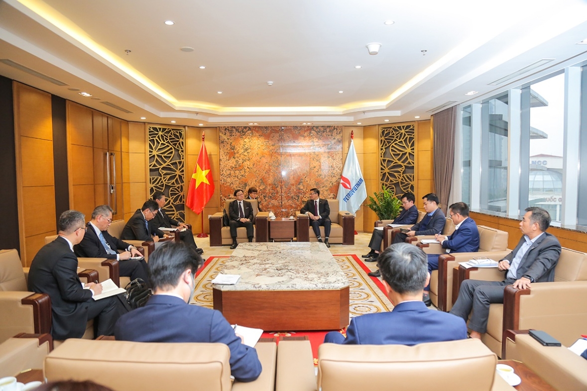 Petrovietnam thúc đẩy hợp tác phát triển cùng Idemitsu Kosan Co.Ltd