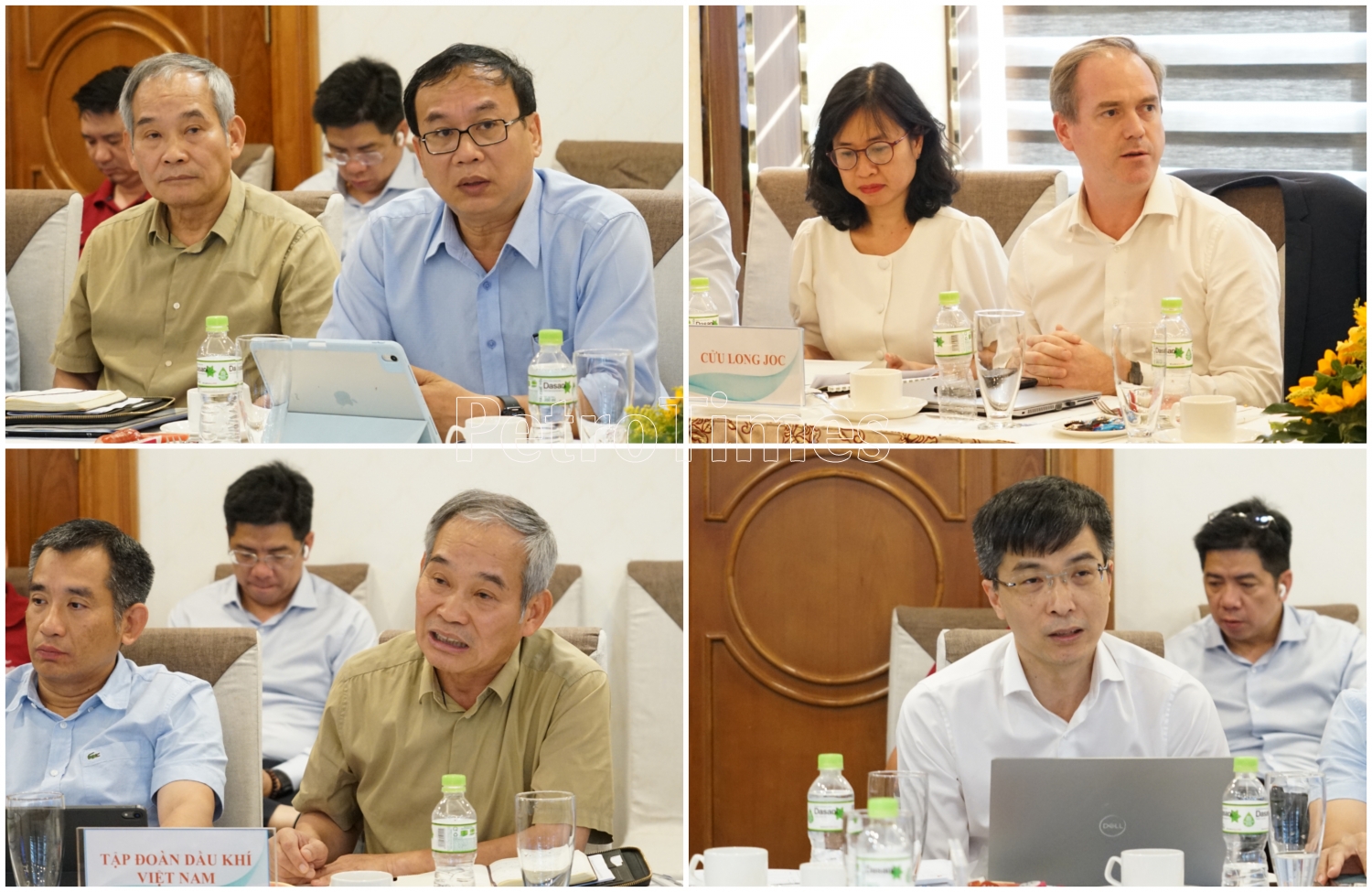 Tổng Giám đốc Petrovietnam Lê Mạnh Hùng làm việc với CLJOC: Lấy áp lực tăng trưởng làm động lực phát triển