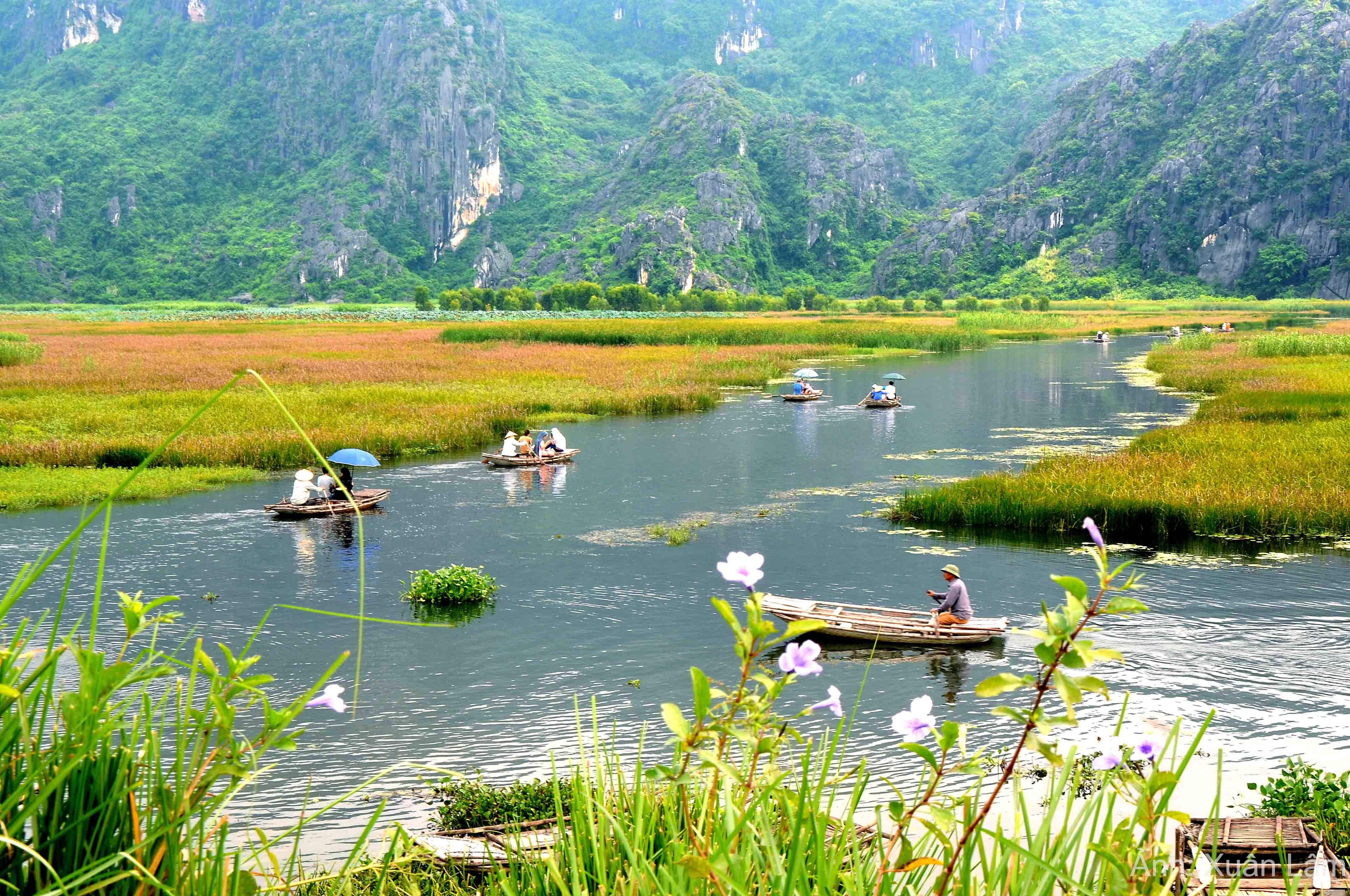 Ngao du đầm Vân Long (Ninh Bình) - Ngắm cảnh đẹp non nước hữu tình Ngao du đầm Vân Long (Ninh Bình) - Ngắm cảnh đẹp non nước hữu tình
