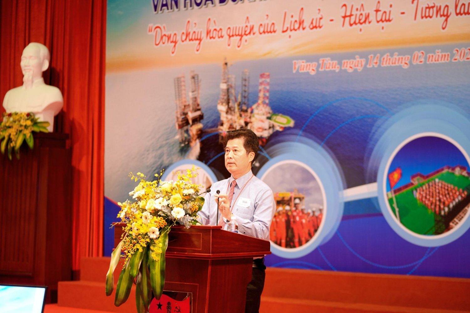 Hội thảo Văn hóa Doanh nghiệp Vietsovpetro “Dòng chảy hòa quyện của Lịch sử - Hiện tại - Tương lai”