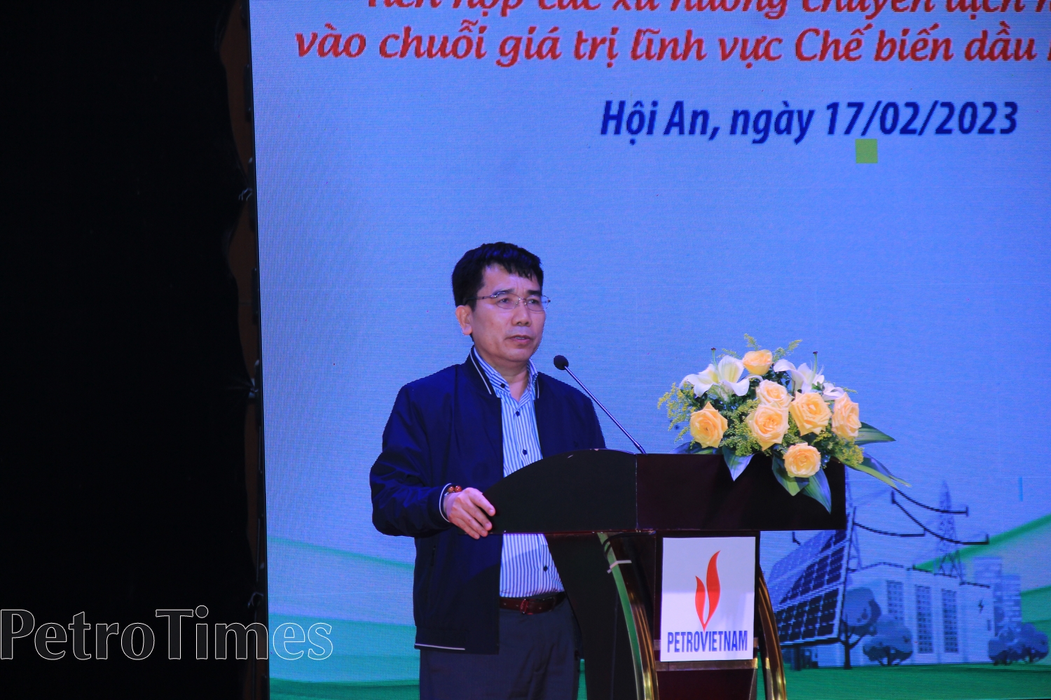 Tích hợp các xu hướng chuyển dịch năng lượng vào chuỗi Chế biến Dầu khí Petrovietnam