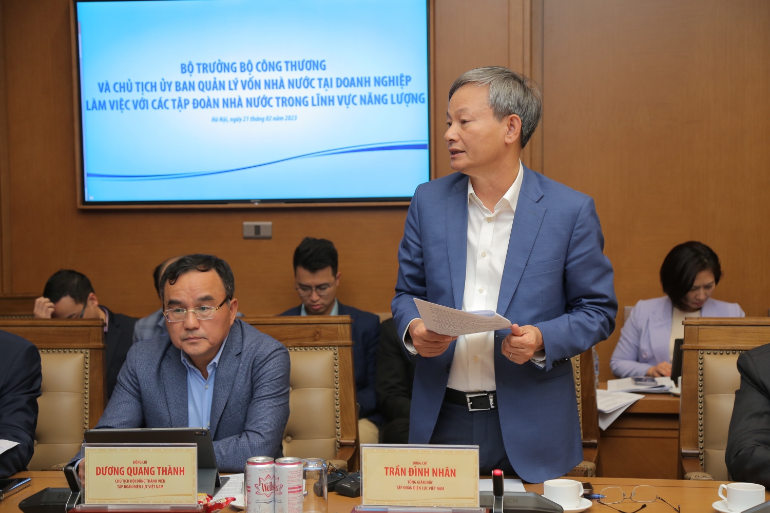 Tăng cường phối hợp giữa các tập đoàn năng lượng: Petrovietnam, EVN, TKV