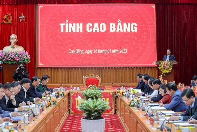Kết luận của Thủ tướng Chính phủ Phạm Minh Chính tại buổi làm việc với lãnh đạo tỉnh Cao Bằng Kết luận của Thủ tướng Chính phủ Phạm Minh Chính tại buổi làm việc với lãnh đạo tỉnh Cao Bằng