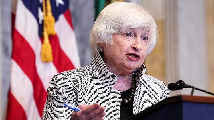 Bộ trưởng Bộ Tài chính Mỹ, Janet Yellen.