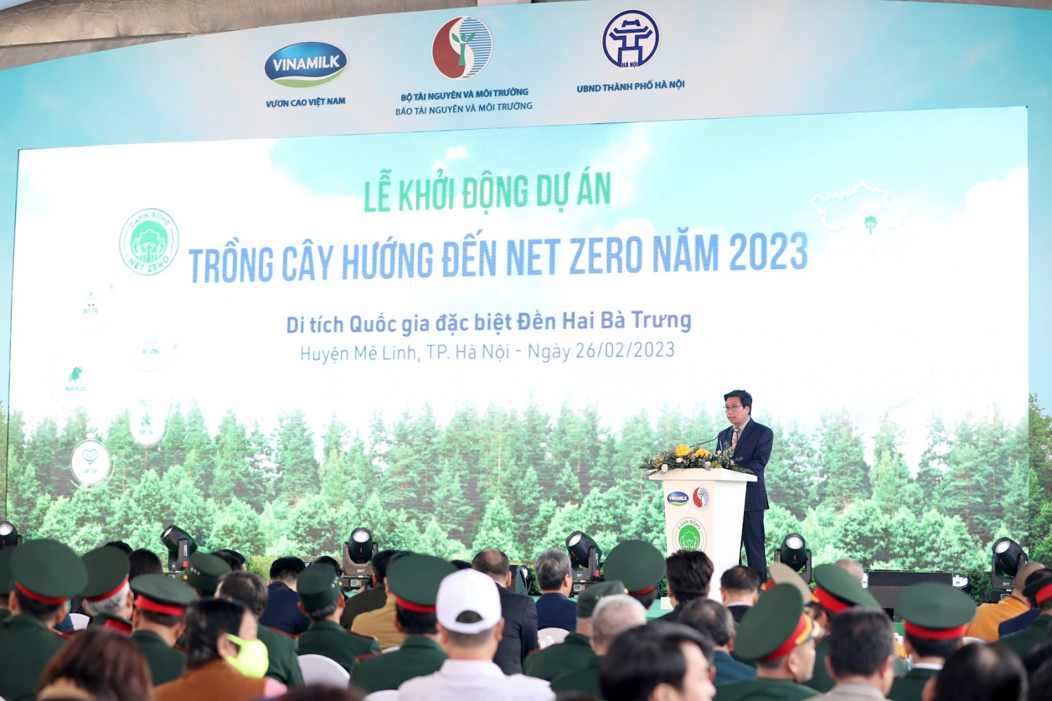 Thúc đẩy mục tiêu Net Zero Carbon năm 2050, Vinamilk khởi động dự án trồng cây tại Hà Nội Thúc đẩy mục tiêu Net Zero Carbon năm 2050, Vinamilk khởi động dự án trồng cây tại Hà Nội
