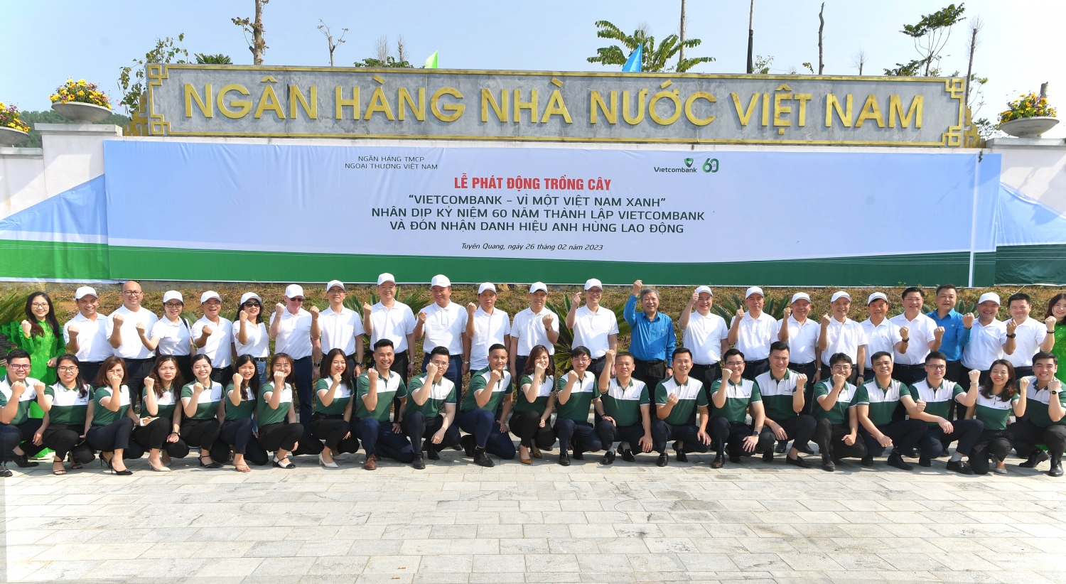 Vietcombank phát động chương trình trồng 60 nghìn cây xanh “Vietcombank - Vì một Việt Nam xanh” Vietcombank phát động chương trình trồng 60 nghìn cây xanh “Vietcombank - Vì một Việt Nam xanh”