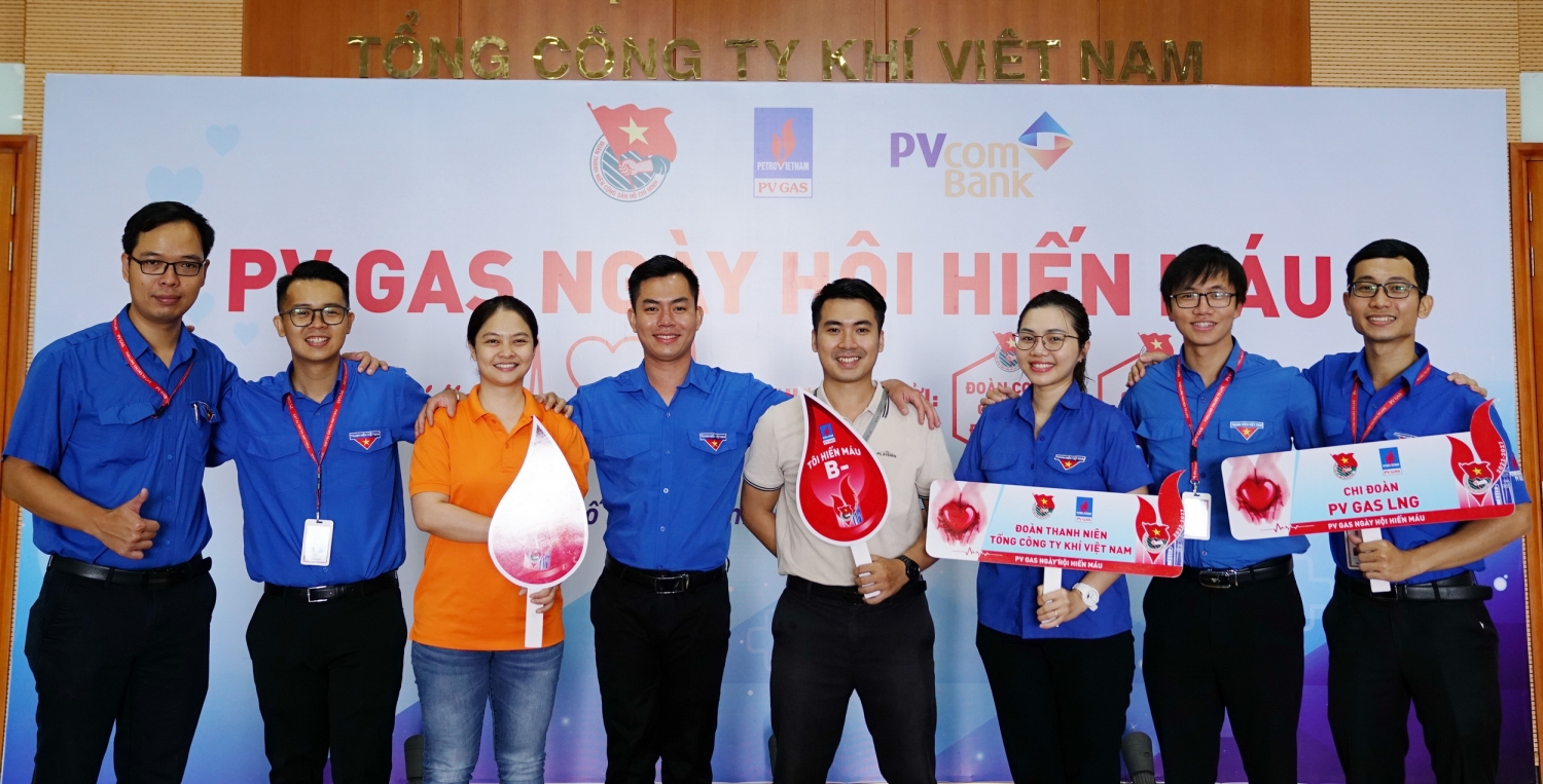 Tuổi trẻ PV GAS xung kích tổ chức và tham gia nhiều chương trình xã hội có ý nghĩa thiết thực
