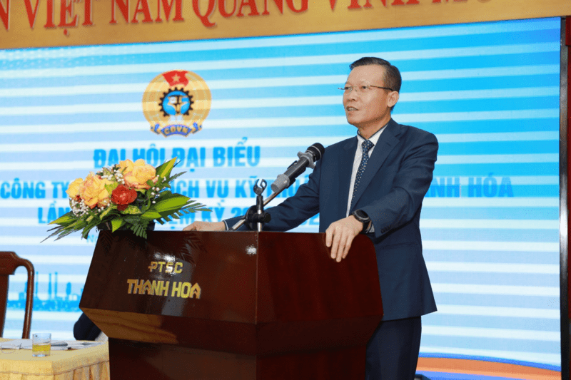 Công đoàn PTSC Thanh Hóa tổ chức thành công Đại hội điểm Công đoàn cơ sở lần thứ IV, nhiệm kỳ 2023 - 2028