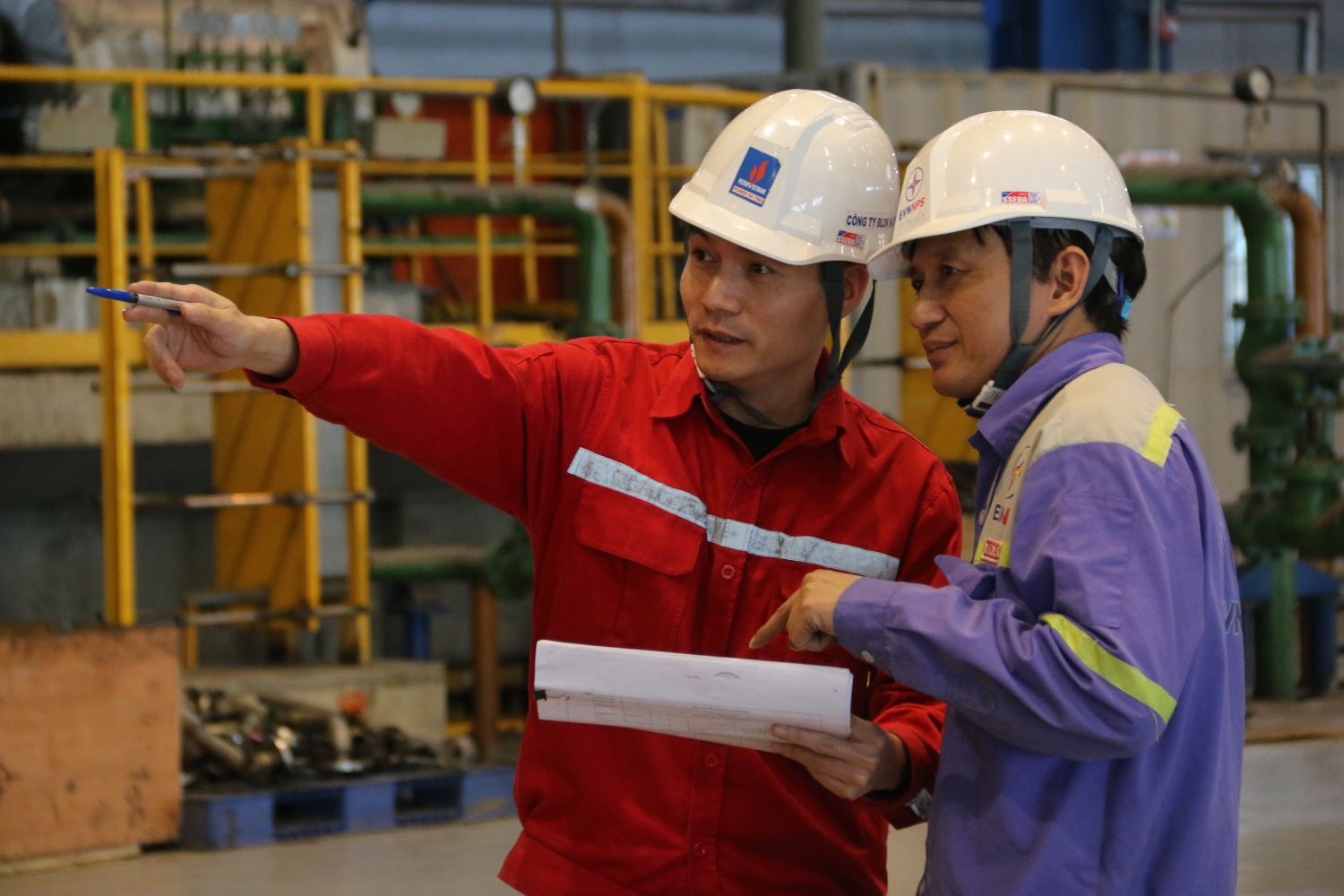 Ngày đêm bám sát tiến độ vận hành trở lại Tổ máy số 1 Nhà máy Nhiệt điện Vũng Áng 1