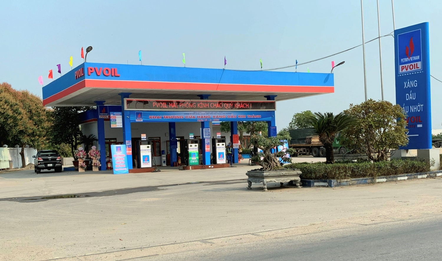 CHXD Kim Thành tại thôn Bỉnh Di, xã Đại Sơn, huyện Tứ Kỳ, tỉnh Hải Dương