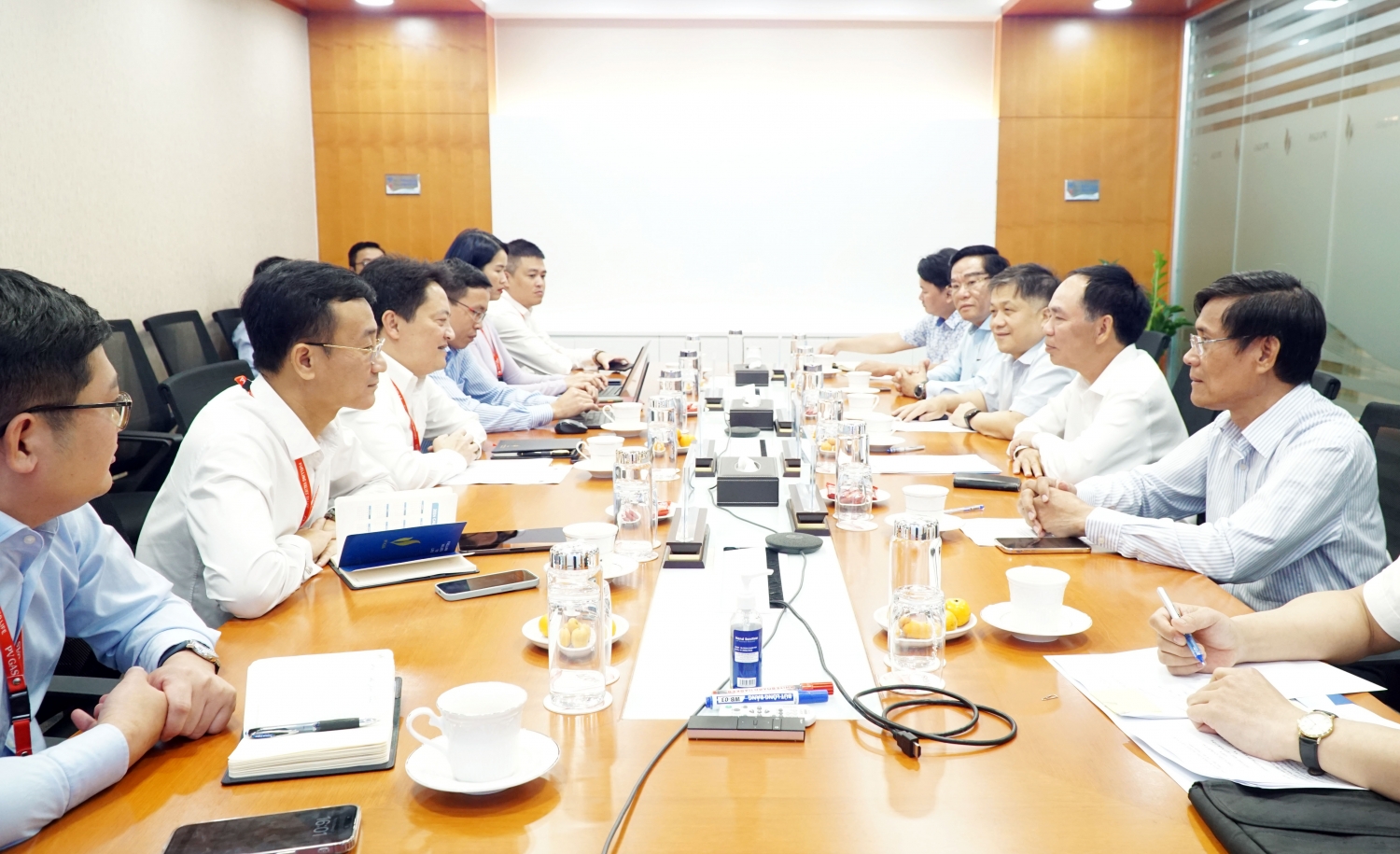 Toàn cảnh buổi làm việc