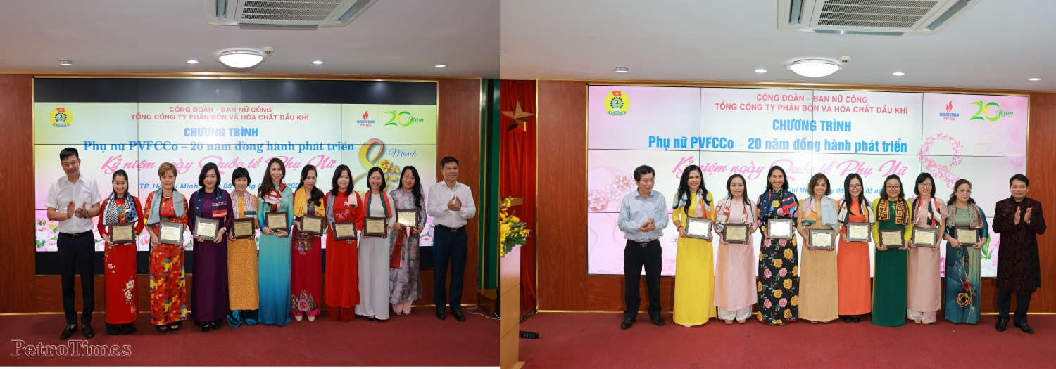 Ngày 8/3 ý nghĩa với chương trình “Phụ nữ PVFCCo – 20 năm đồng hành phát triển”
