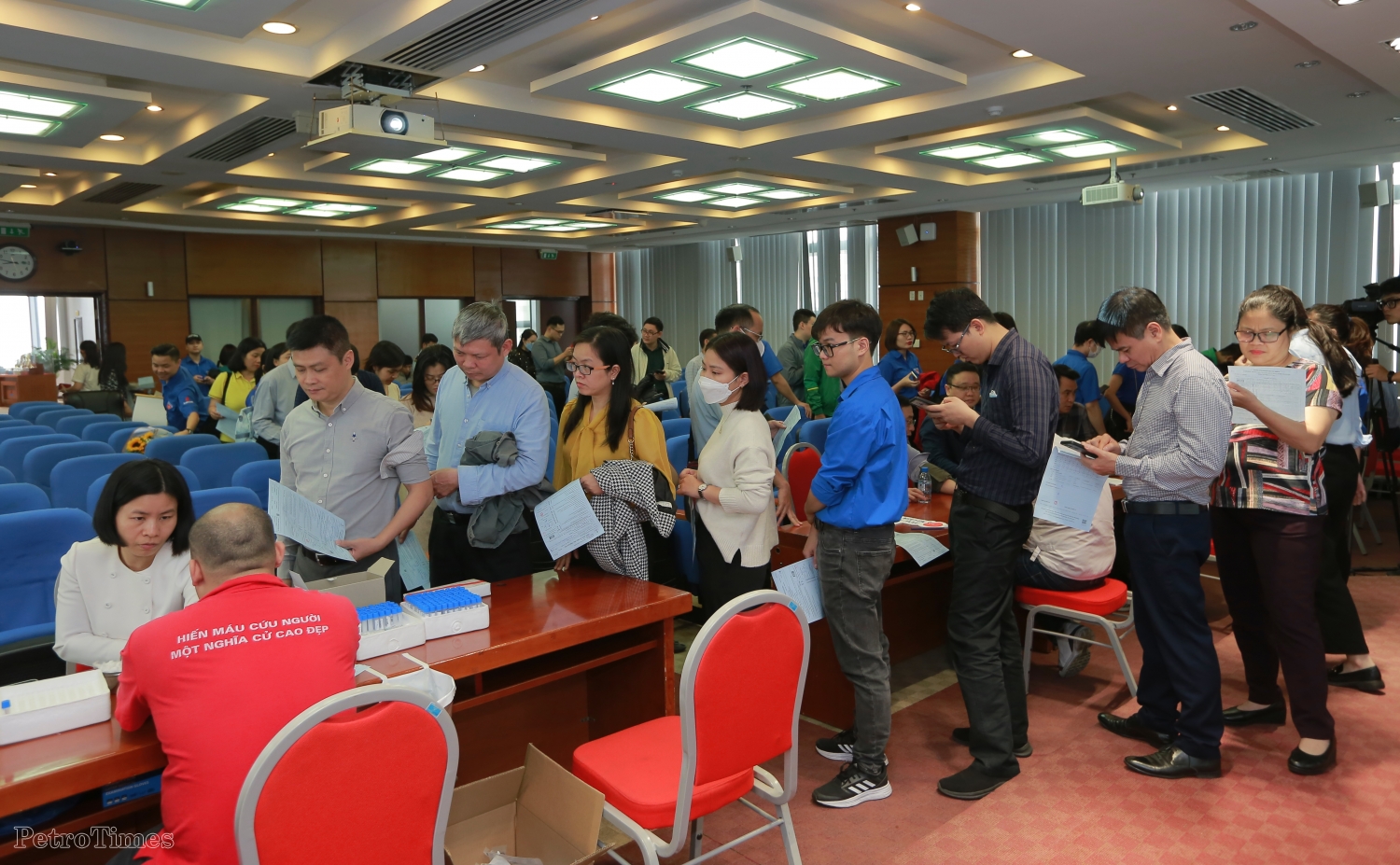 Petrovietnam tổ chức Ngày hội hiến máu “Nhiệt huyết người Dầu khí” năm 2023