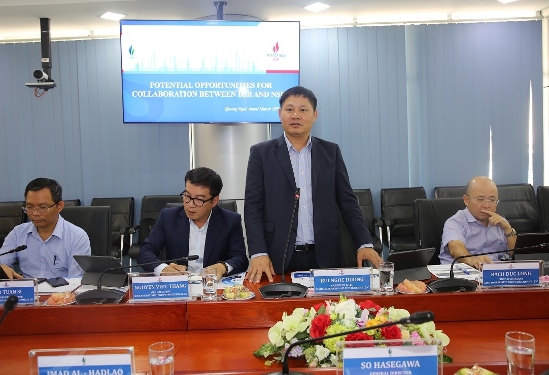 BSR và NSRP đẩy mạnh hợp tác trong lĩnh vực lọc hóa dầu