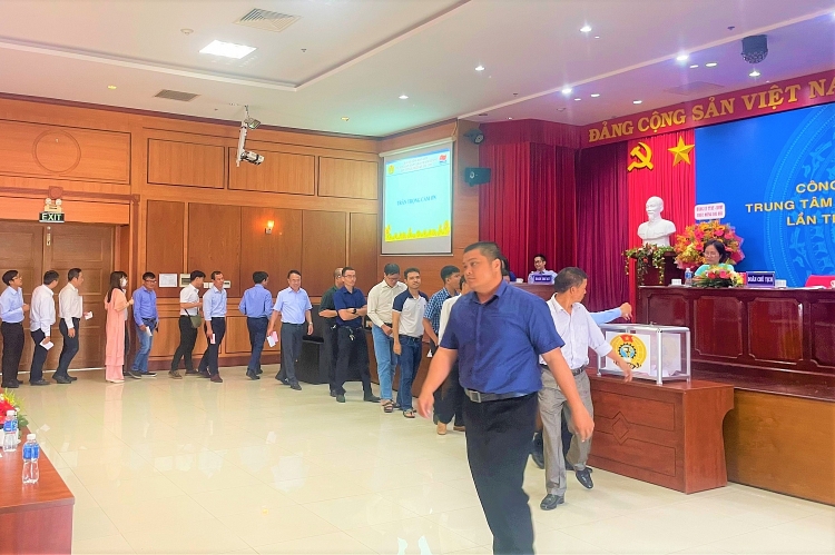 Trung tâm An toàn và Bảo vệ môi trường Vietsovpetro tổ chức thành công Đại hội Công đoàn lần thứ XIII, nhiệm kỳ 2023-2028