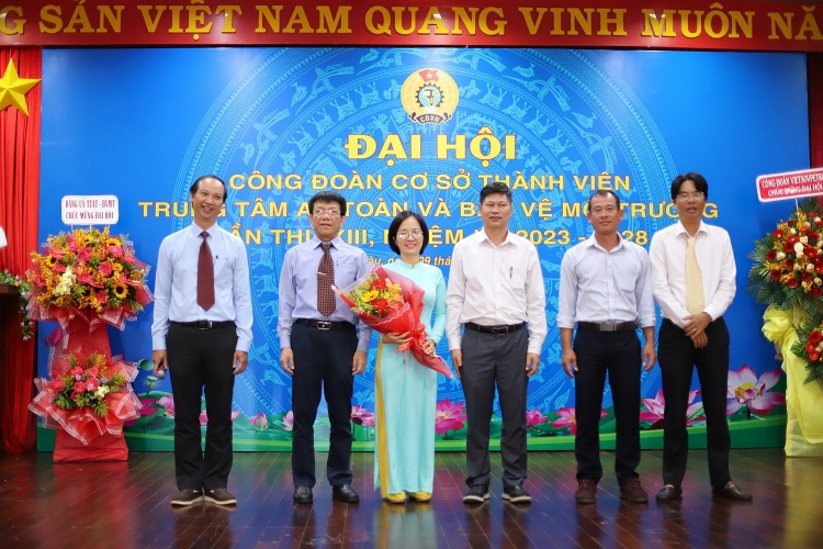 Trung tâm An toàn và Bảo vệ môi trường Vietsovpetro tổ chức thành công Đại hội Công đoàn lần thứ XIII, nhiệm kỳ 2023-2028